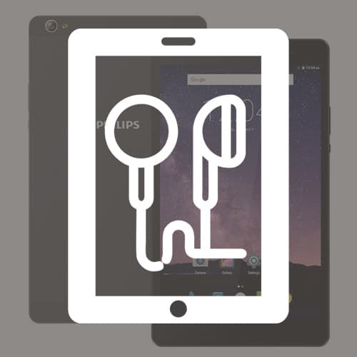 Замена разъема наушников в планшете Philips